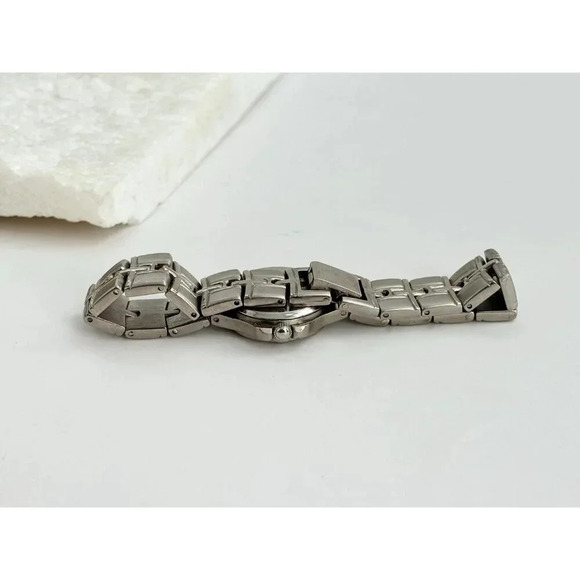 Silver Toned Rumours Brand Chain Link Unisex  Analog Watch - WORKS - 41191 - Picture 7 of 8